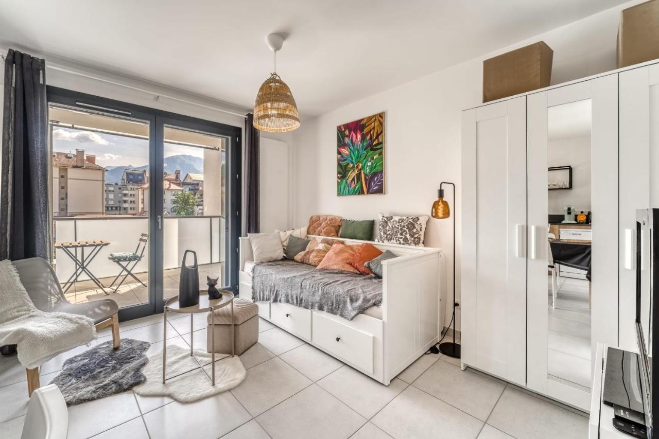 Emergence - Beautiful Studio For 2 People Balcony And Garage Annecy Eksteriør billede