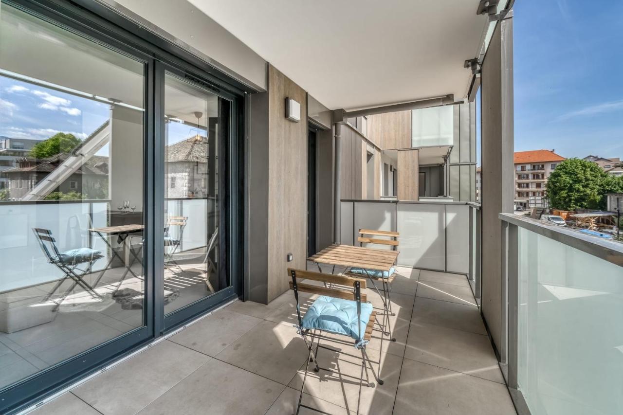 Emergence - Beautiful Studio For 2 People Balcony And Garage Annecy Eksteriør billede
